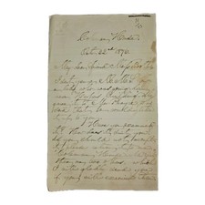 1876 Madame Le Vert ALS to Mary Louise Booth – Harper’s Bazaar, Coleman House NY picture