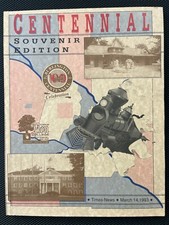 Centennial Souvenir Edition Burlington, NC March 14, 1993 picture