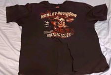 Harley-Davidson Florida USA Black Heavy Duty Graphic T-Shirt XL Motorcycle picture