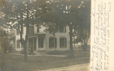 House Unknown Postcard c1907 undivided back Real Photo RPPC New York? N picture