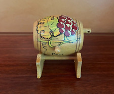 Mini WINE / WHISKEY BARREL souvenir Wooden Decorative - with stand Hungary picture