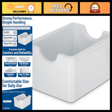 24-Pack Sugar & Sweetener Packet Organizer, Plastic Storage Holder, White picture
