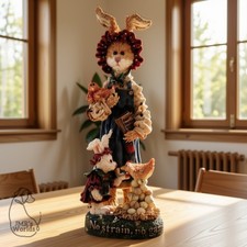 Vintage 1999 Boyds Bears Folkstone Harriet & Punch with Hermine... The Challenge picture