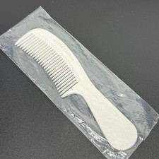 Vtg White Gold Estee Lauder Hair Comb Pocket 6.5
