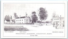 Postcard - Bradford Academy - Bradford, Massachusetts picture