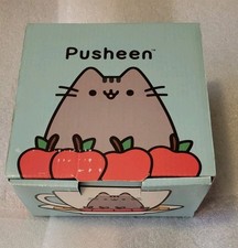 Pusheen Apple Tea Cup Saucer Set Subscription Box Exclusive New In Box Coffee picture