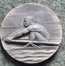 ZAMA R.S.I. MEDAL MILAN NAVIGLIO SOCIAL REPUBLIC ROWING PRIZE 1944 picture