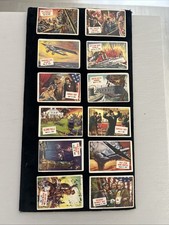 Lot (110)-1954 TOPPS SCOOPS CARDS NO DUPLICATES FAIR cond. View detailed images picture