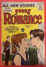 YOUNG ROMANCE  vol. 13 # 4  (1960) - PRIZE pub.  ROMANCE Comic Book picture