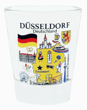 Dusseldorf Germany Great German Cities Collection Shot Glass picture