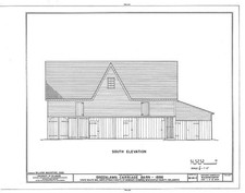 Middletown Delaware Greenlawn Carriage Barn 1886 South Elevation HABS picture