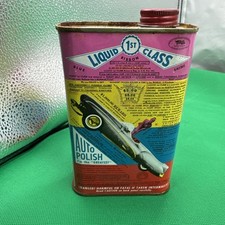(1) Vintage LIQUID 1ST CLASS AUTO POLISH, NOS Circa: 1955 More Available picture