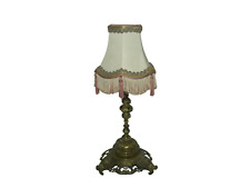 Antique table lamp, accent lamp, sculptural bronze, Baroque Pallatine, England picture