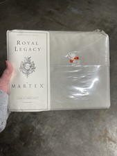 Vintage Royal Legacy Martex Stone QUEEN FLAT SHEET 1999 picture