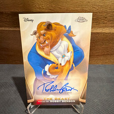 2025 Topps Chrome Disney The Beast AA-RB Robby Benson Signed Auto picture