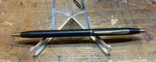 VINTAGE CROSS CLASSIC CENTURY CLASSIC BLACK BALLPOINT PEN U.S.A. Used picture