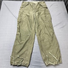 Vintage M-1951 M51 Cargo Pants Mens 36x32 Military Army USGI Field Trousers picture
