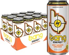 Bang Energy Any Means Orange, Sugar-Free Drink, 16 Fl Oz (Pack of 12) picture