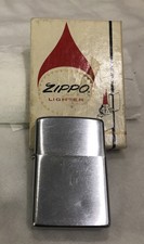 Vntg 1974 Zippo Standard Size Lighter USA Brush Finish ~ Read Disc. *Free S/H picture