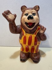 1980s Billy Bob Brockali Ceramic Coin Bank Showbiz Pizza Place 8