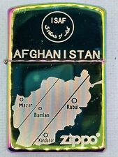 Vintage 2009 Afghanistan ISAF Spectrum Zippo Lighter picture
