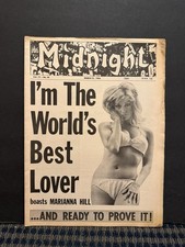 1966 March 21st MIDNIGHT Newspaper, Marianna Hill  (VRN10E) picture