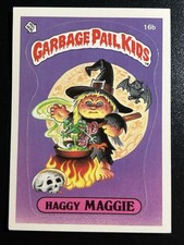 1985 Topps Garbage Pail Kids GPK First Original Series 1 OS1 16b Haggy Maggie picture