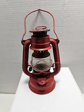 VItnage Winged Wheel No. 350 Red Kerosene Lantern Made in Japan 1960’s 7.5” picture