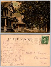 Residences West Main Street Chanute Kansas Postcard picture