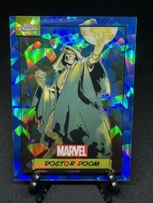 2024 Topps Chrome Marvel Sapphire Doctor Doom #61 First Year Doomsday Centered picture