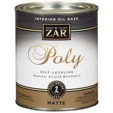 ZAR 33912 Polyurethane, Liquid, Antique Flat, 1 qt, Can picture