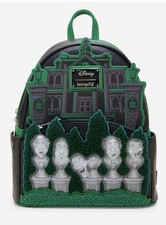 Loungefly Disney Haunted Mansion Singing Busts Mini Backpack NWT SOLD OUT picture