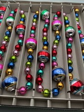 Christopher Radko Shiny Brite Christmas Ornament Garland 7 ft picture