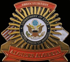 US State Department US Embassy Algiers Algeria Challenge Coin 2