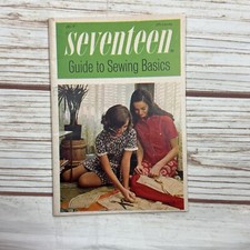 Seventeen 1969 Guide To Sewing Basics Magazine Collectors 44 Page Booklet picture