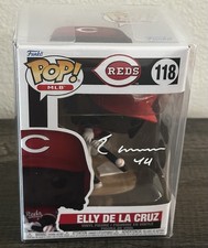 Elly de La Cruz Signed Funko Pop #118 Beckett COA picture