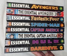 Marvel Essentials Spiderman Capt America Hulk Fantastic 4 Daredevil Avengers picture