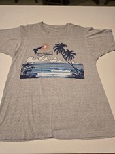 Men's 1980's Vintage Harley Davidson Grey T-shirt Size XL picture