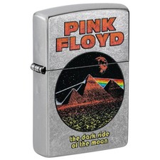 Zippo Pink Floyd The Dark Side of the Moon Street Chrome Color Image 47239 picture