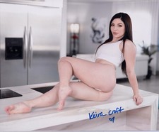 Keira Croft Model Signed Autograph 8x10 Photo NO COA picture