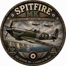 Spitfire MK Metal Sign picture