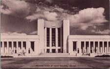 Vintage Majestic State of Texas Building Dallas Postcard Conoco Touraide picture