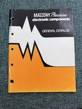 FREE SHIP 1960s (?) Mallory Precision Electronic Components General Catalog picture