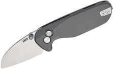 Knafs Knifecenter Exclusive O.C.T. KNAFS-00624 - Gray Ano Alum - Stonewash S35VN picture