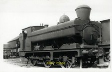 Photo 6x4 Railway Steam Engine GWR Pannier Tank unusual Chimney c1940's picture