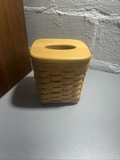 Longaberger 1999 Tissue Basket & Lid picture