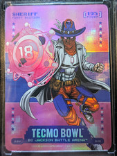 Bo Jackson Battle Arena Tecmo Bowl Sheriff GUM 195 Power picture