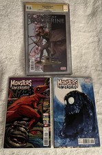 Death of Wolverine #3 (2014)CGC 9.6 SS Signed by Steve Mcniven & C.Soule +2Free picture