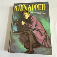 Walt Disney KIDNAPPED by Robert Louis Stevenson 1960 Hardcover picture