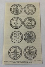 1883 magazine engraving ~ TOKENS STRUCK IN DERISION OF ANDREW JACKSON picture